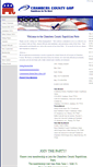 Mobile Screenshot of chamberscountygop.net